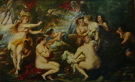 Diana and Callisto - Rubens - Framed Picture 11&quot;x14&quot; - £25.97 GBP