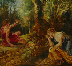 Cephalus and Procris - Rubens - Framed Picture 11&quot;x14&quot; - £25.97 GBP