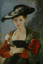 Susanne Fourment (Le Chapeau De Paille) - Rubens - Framed Picture 11&quot;x14&quot; - £25.49 GBP
