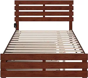 AFI Oxford Full Bed with Footboard and USB Turbo Charger with Twin Trund... - $617.99