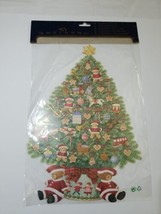 Vintage Advent Calendar Moldow Denmark Christmas Tree Bears Toys New Sea... - $15.84
