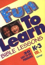Fun-To-Learn Bible Lessons: K-3 Lingo, Susan L. - $13.31