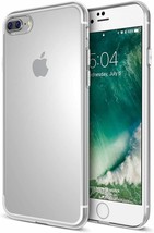 Maxboost iPhone 8 PLUS iPhone 7 PLUS Clear Case [Liquid Skin] Thin TPU Cover - £19.50 GBP