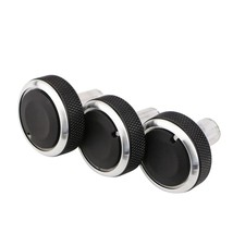 3pcs /set Air Conditioning heat control Switch knob AC Knob For  Old Fit 2002 20 - £60.73 GBP