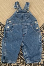 Baby Boy Vintage Baby Gap Factory Store Denim Jean Overalls Size Up To 3... - $12.61