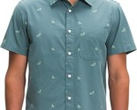 The North Face Men&#39;s Short Sleeve Baytrail Jacquard Shirt Goblin Blue-Small - $39.99