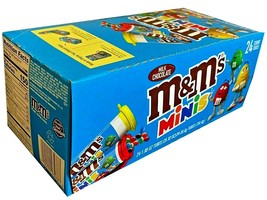  M&amp;M&#39;S MINIS Milk Chocolate Candy, 1.08-Ounce Tubes Pack of 24  - £21.90 GBP
