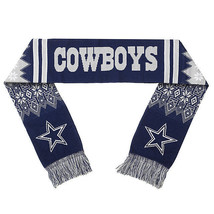 NFL Dallas Cowboys 2016 LODGE Ugly Scarf Acrylic 64&quot; x 7&quot; by FOCO - £23.42 GBP