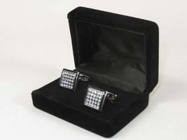 Men J.Valintin Cufflinks by Vitorofolo for French Cuff Shirt V39-70 Silver image 3