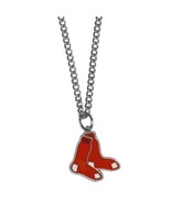 Siskiyou Sports MLB Boston Red Sox Women&#39;s Chain Necklace with Small Pen... - $21.66 CAD