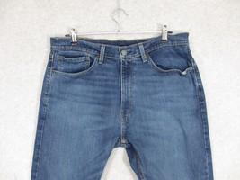 Levis 505 Men&#39;s Jeans Straight Leg Mid Rise Size 36 x 30 - £24.01 GBP