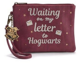 Harry Potter &quot;Waiting On My Letter To Hogwarts&quot; Graphic Wristlet - £9.53 GBP