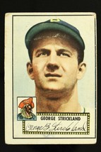 Vintage 1952 Baseball Card Topps #197 George Strickland Pittsburgh Pirates - £7.73 GBP