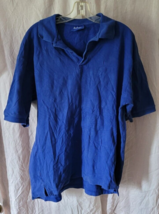 Riflessi Polo Shirt Size 2XL Dark Blue Casual Blue Devils Golf Nice - £9.58 GBP