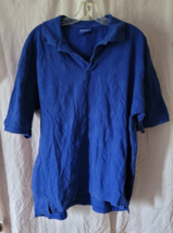 Riflessi Polo Shirt Size 2XL Dark Blue Casual Blue Devils Golf Nice - $11.99