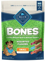 Blue Buffalo Classic Bone Biscuits Assorted Flavors Small 16 oz - £28.28 GBP