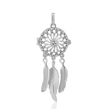 18mm Dreamcatcher Feature Charm Fllower Ball Cage Pendant Necklace fit 16/18mm M - £17.80 GBP