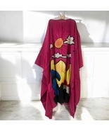 Vintage Hand-Drawn Batik Kaftan Dresses from Southern Thailand with Ches... - $175.00