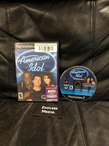 American Idol Playstation 2 Item and Box Video Game - $4.74