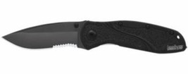 Kershaw 1670GBBLKST Blur Glassbreaker Folding Knife Serrated Emergency Tool - £79.02 GBP