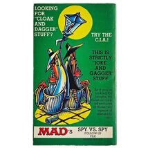 Spy vs Spy by Prohias MAD 1975 1st Printing Warner Vintage Comic Paperback Book image 2