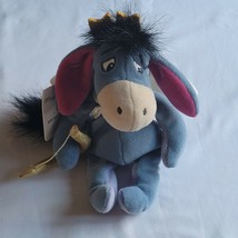 Disney Store Cupid Eeyore Mini Bean Bag Stuffed Plush Doll Valentines New - £7.77 GBP