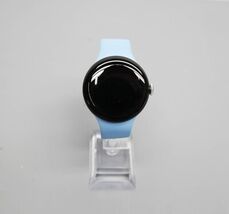 Google Pixel Watch 2 Wi-Fi 41mm Silver Aluminum Case Blue Band GA05032-US image 2