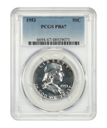 1953 50C PCGS PR67 - £359.58 GBP