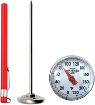 Instant Read 1 Inch Dial Kitchen Thermometer Best for The Coffee Drinks ... - $20.95