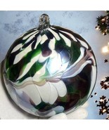 Handmade Blowing Glass Christmas Ornament Hand Painted Made In Poland - $22.99