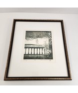 Ruben del Rosario Balcony Aquatint Etching Artist Signed Numbered 53/75 ... - £109.87 GBP