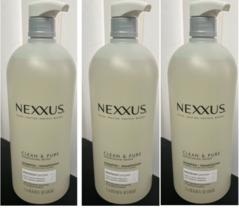3x Nexxus Clean & Pure Nourishing Detox Pump Shampoo - 33.8 fl oz each - $49.49