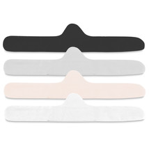 More of Me to Love Organic Cotton Bra Liner 4-Pack (White, Pink, Gray, Black) - £15.62 GBP