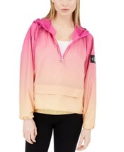 Calvin Klein Jeans Ombre Water-Resistant Hooded Rain Jacket - $38.00