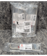 New 10 Pack Richelieu Contemporary Metal Cabinet Pull Brushed Nickel 160MM - $404.67 MXN