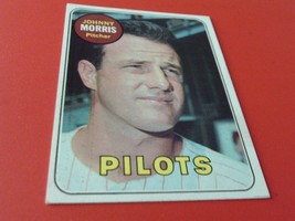 1969 Topps #111 Johnny Morris Pilots Baseball ... - £259.45 GBP