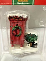 Lemax Coventry Cove Christmas Outhouse Village Accessory - $14.85