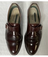 FLORSHEIM Mens Single MONK STRAP Classic Smooth Leather Buckle Sz 10.5 D... - $1,521.12 MXN