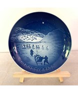Vintage Royal Copenhagen 1972 Christmas Plate, Christmas in Greenland, B... - $37.89 CAD