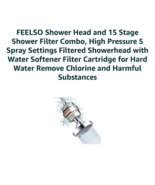 Shower Head with15 Stage Shower Filter,High Pressure Filtered  - $25.62