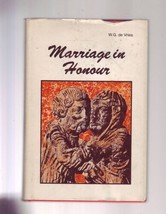 Marriage IN Honour Copertina Rigida 1976 W. G. De Vries Religion Morals - £7.15 GBP