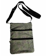 Yijan Aboriginal Crossbody Bag 3 Zipper Canvas Shoulder Adjustable Strap... - $18.79