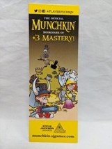 Munchkin The Official Bookmark Of +3 Mastery - £7.56 GBP