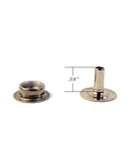 Snap Stud &amp; Eyelet, Eyelet Has 3/8&quot; Long Post for Leather or Thicker Fab... - $161.87 MXN+