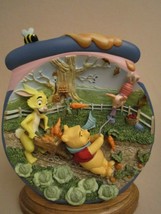Happy Windsday 3-D Collector Plate Pooh's Hunnypot Adventures #5 Winnie Pooh - $44.95