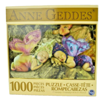 TCG Toys Anne Geddes &quot;Fairies&quot; 1000 Piece Jigsaw Puzzle (27x19) Complete - £10.99 GBP
