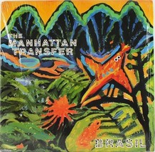 The Manhattan Transfer Brasil A1-81803 Atlantic Vinyl LP 1987 Latin Jazz EX - $9.95