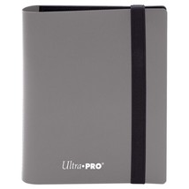 Ultra Pro Binder: 4-Pocket: PRO: Eclipse: Smokey Grey - $15.92