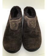 Women&#39;s Merrell Dark Earth Performance Footwear Size 4.5 Brown Suede Sli... - $49.75