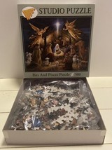 In the Manger 500 Piece Studio Jigsaw Puzzle by Ruane Manning - $17.30